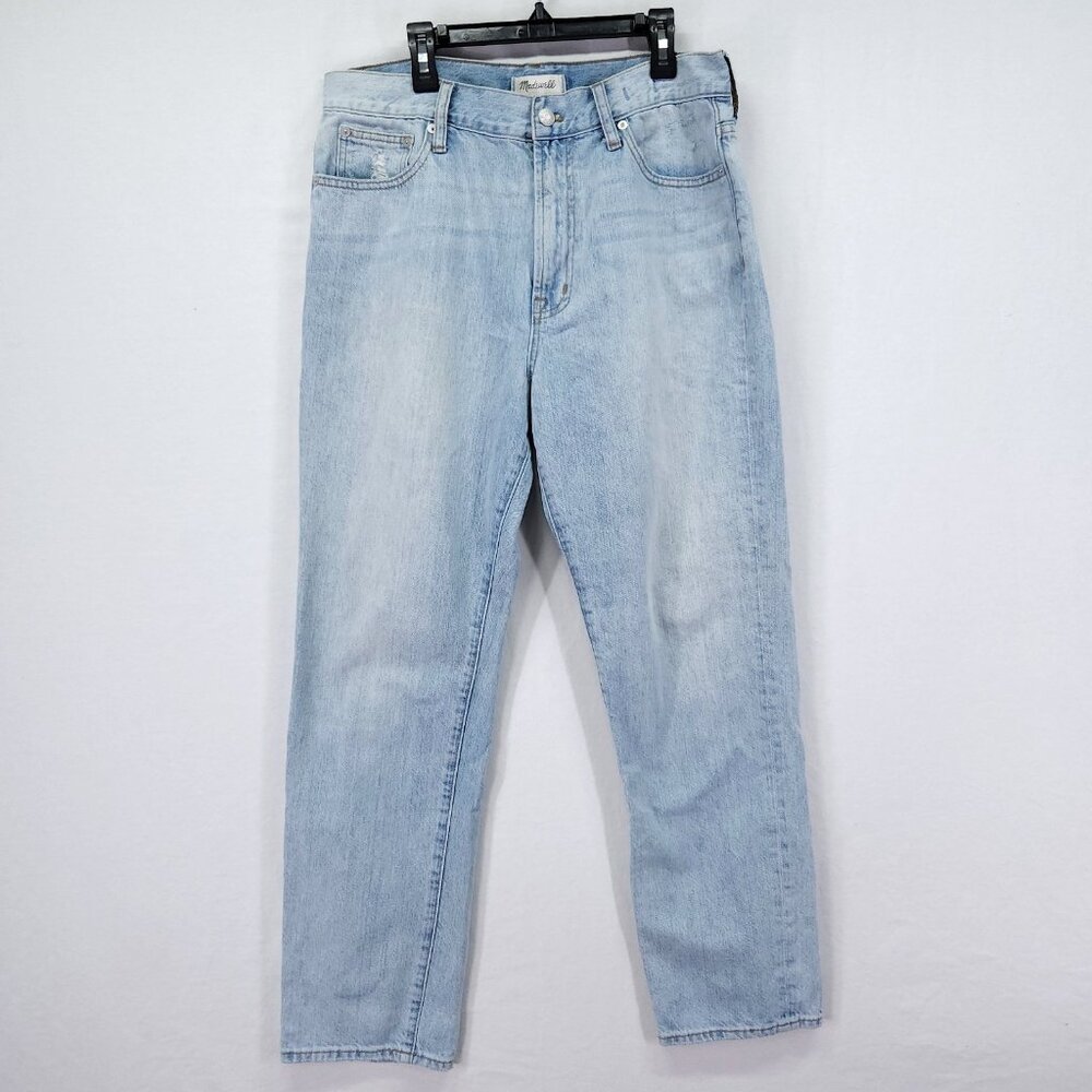 Madewell The Perfect Vintage Jean Womens 30 Loose Baggy Straight Leg Blue